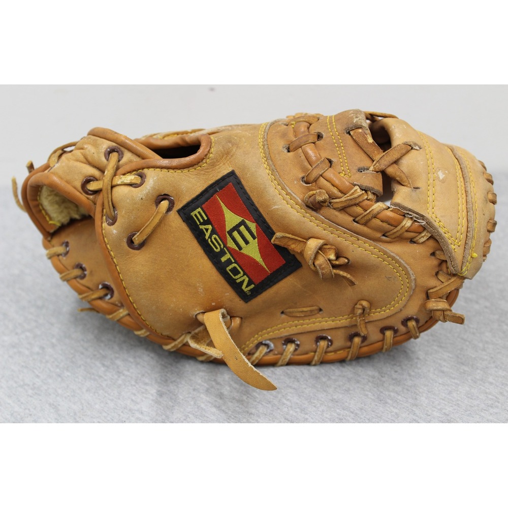 Easton Youth Mitt Tan Major Impact EX221 Baseball Catchers Glove Leather RHT